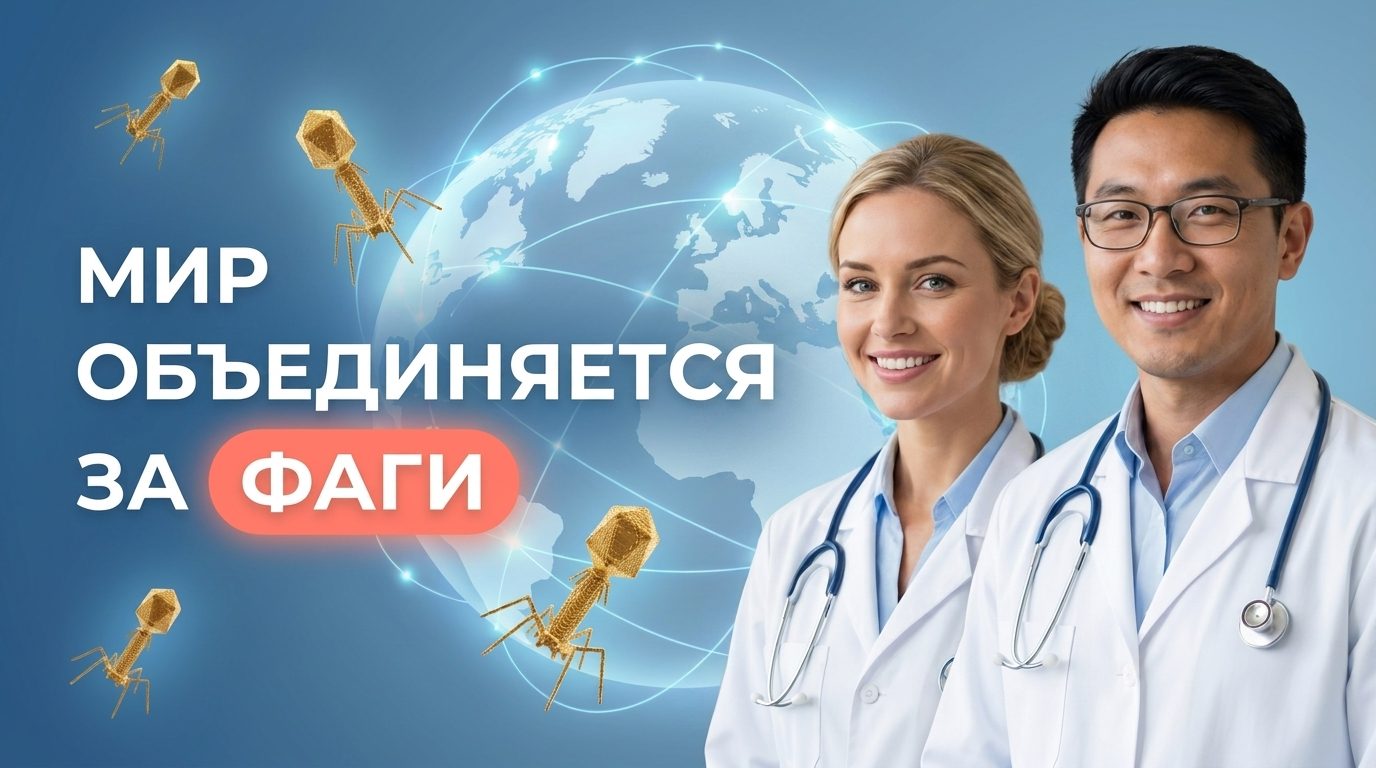 Мир объединяется за фаги