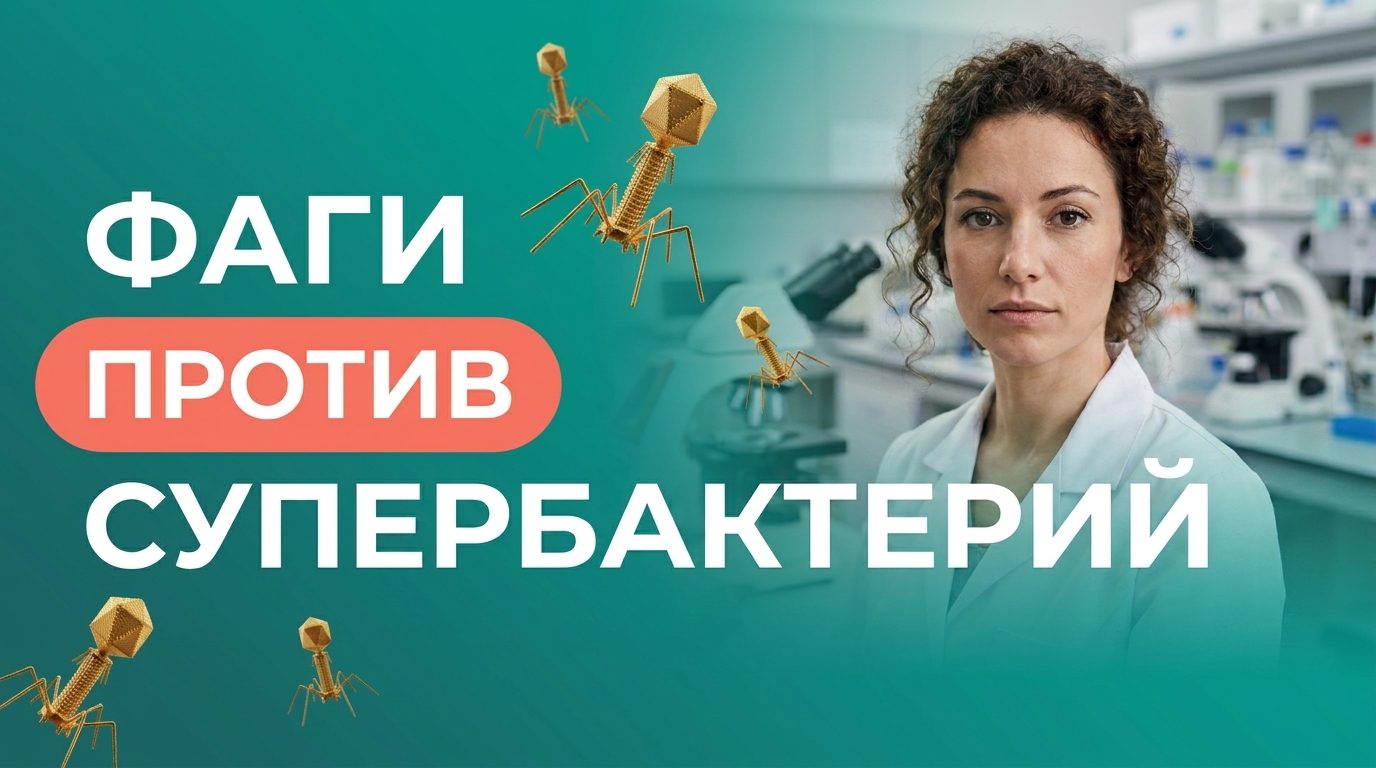 Фаги против супербактерий